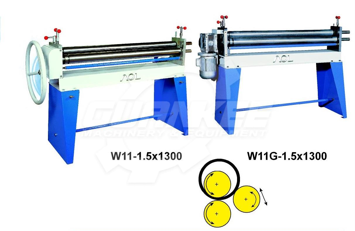 3 Roller Bending Machine (Manual/Motor)