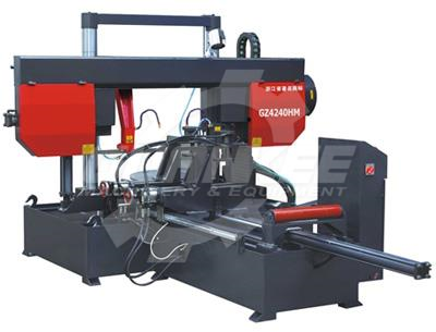 Angle Cutting Horizontal Metal Band Sawing Machine